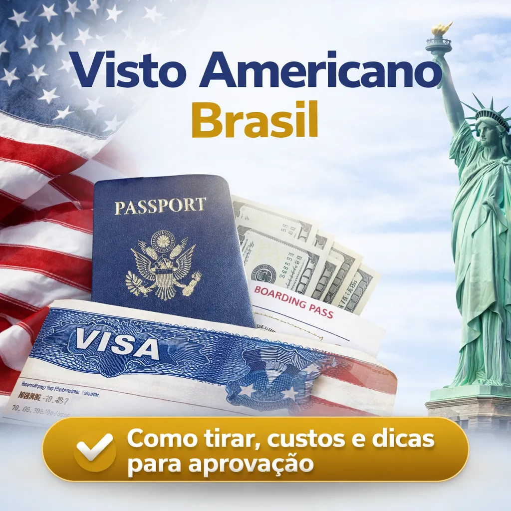 Imagem ilustrativa para o artigo Visto americano Brasil da Now Vistos